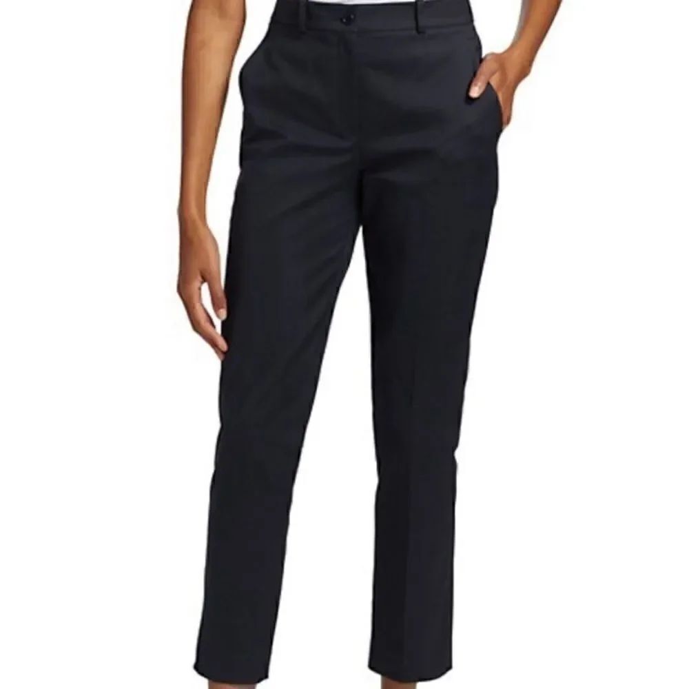Michael Kors Dark Slate Gray 100% Cotton Pants | SZ 2